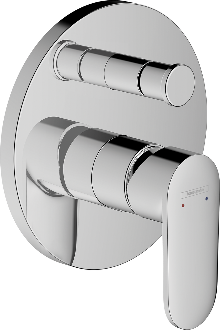 Single lever bath mixer for concealed installation