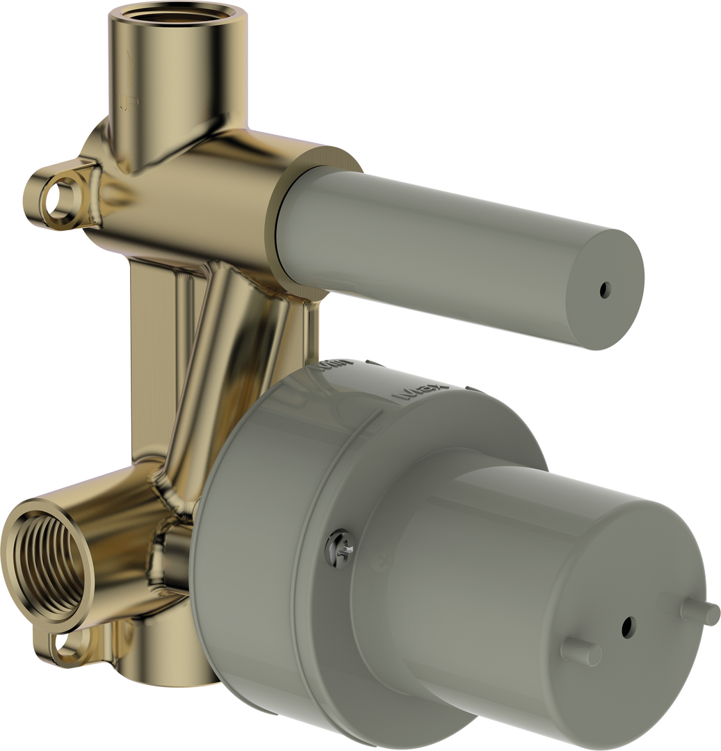 Basic set for single lever bath mixer for concealed installation