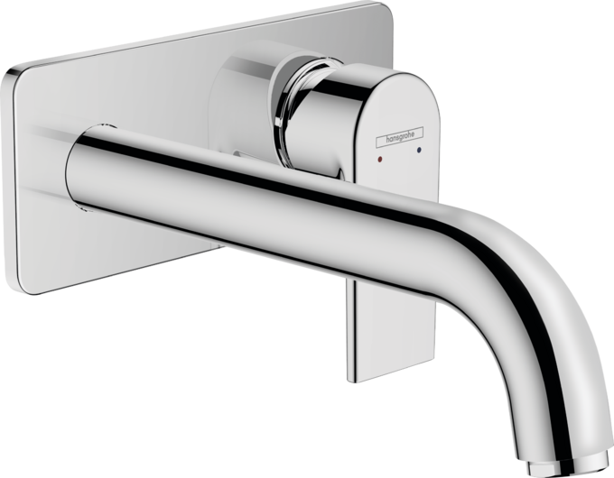 Single lever basin mixer for concealed installation wall-mounted with spout 20