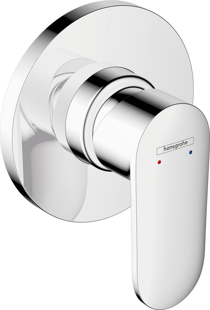 Single lever shower mixer for concealed installation