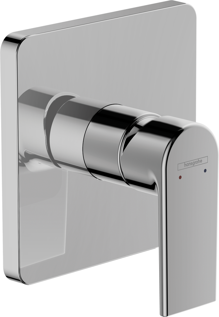 Single lever shower mixer for concealed installation