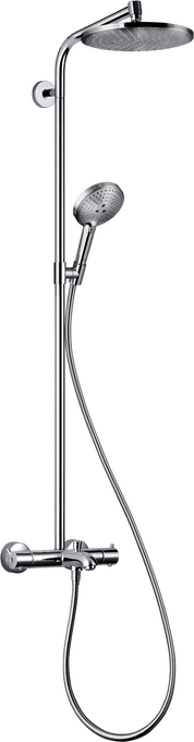 Showerpipe 240 1jet with bath thermostat