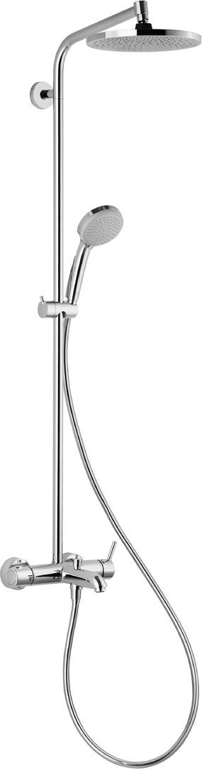 Showerpipe 240 1jet with single lever mixer IP