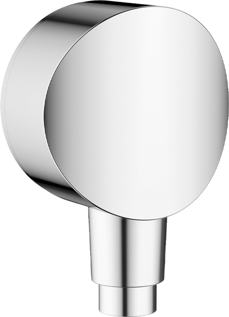 Slangeudtag S med kontraventil og tilslutningsvinkel i kunststof