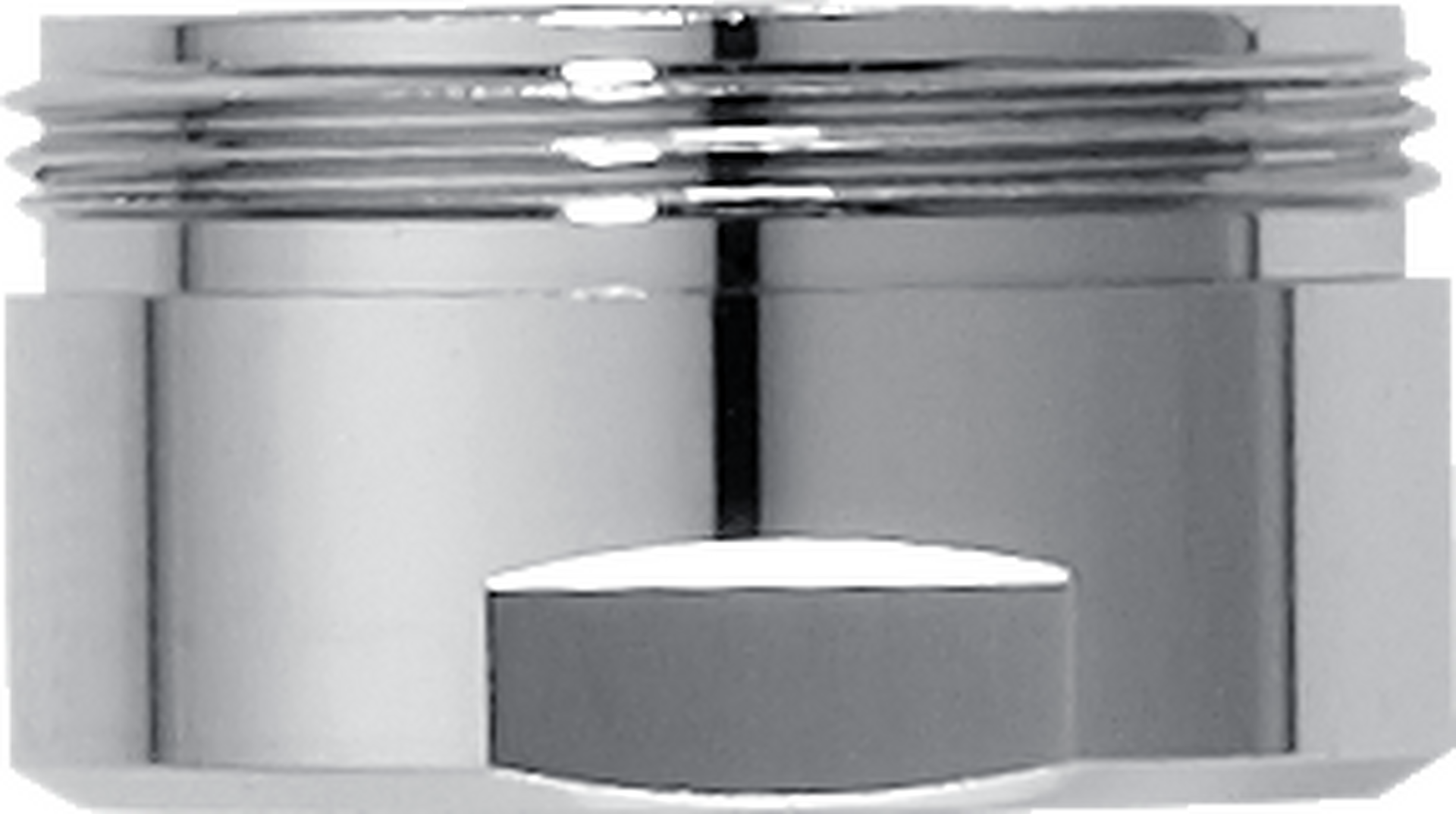 M22 (female) Chrome Housing for nozzle