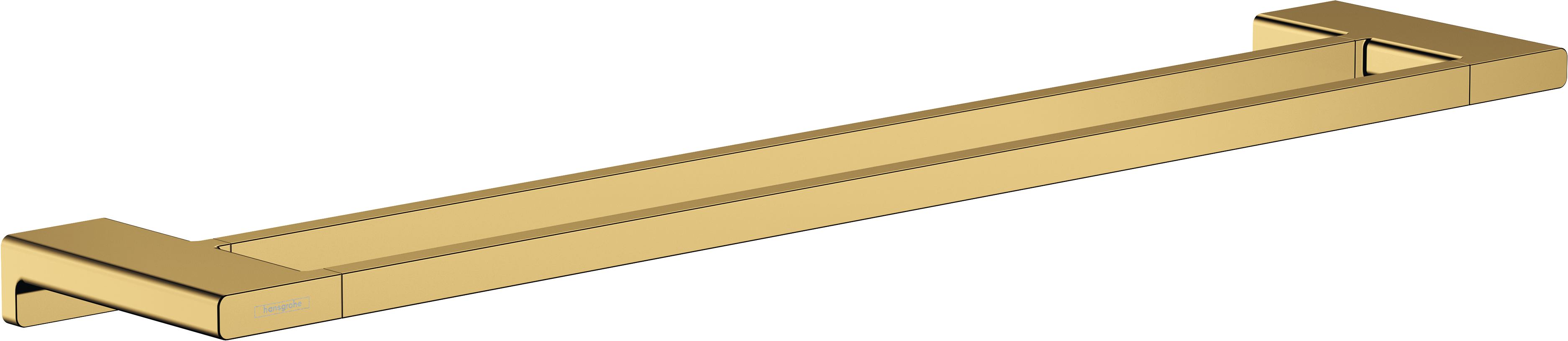 Double bath towel rail