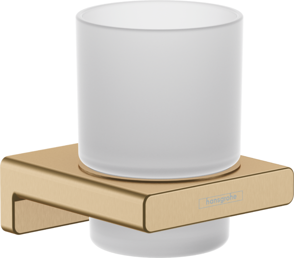 Стакан для зубных щеток шлифованная бронза