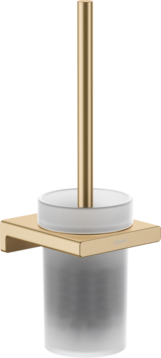 Toilet brush holder wall-mounted