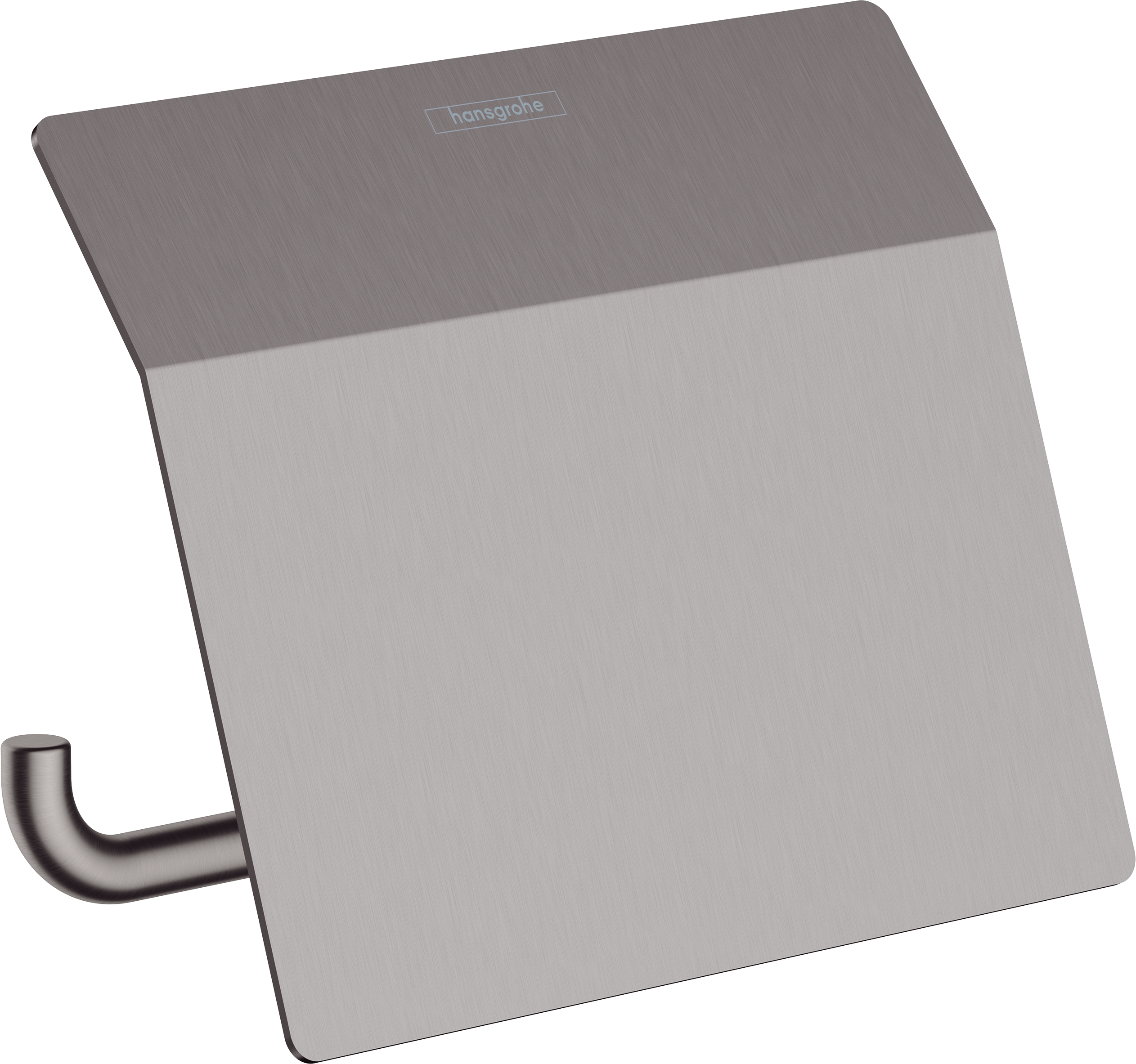 Toilet paper holder with cover