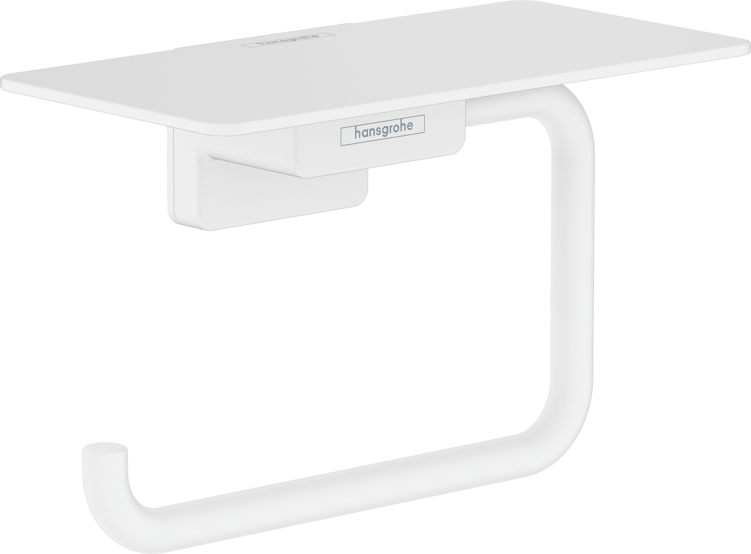hansgrohe Accessories AddStoris, Toilet paper holder with shelf, Item