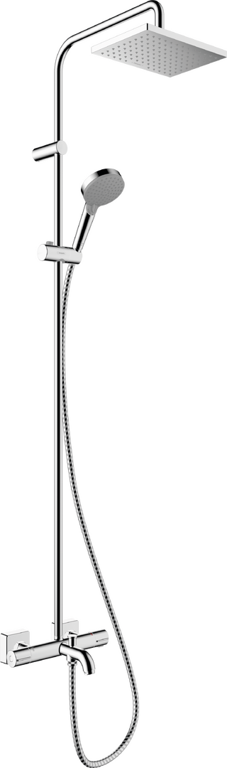 Showerpipe 230 1jet EcoSmart mit Wannenthermostat