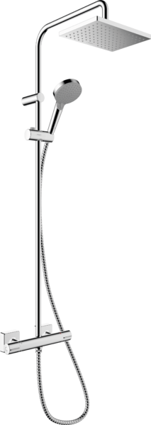 Hansgrohe Vernis Shape Conjunto de ducha empotrada todo en uno con ducha  fija de 23 cm