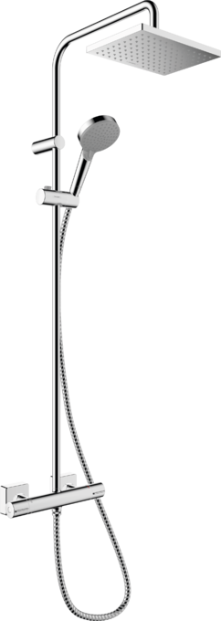 Showerpipe 230 1jet  EcoSmart+ with thermostat