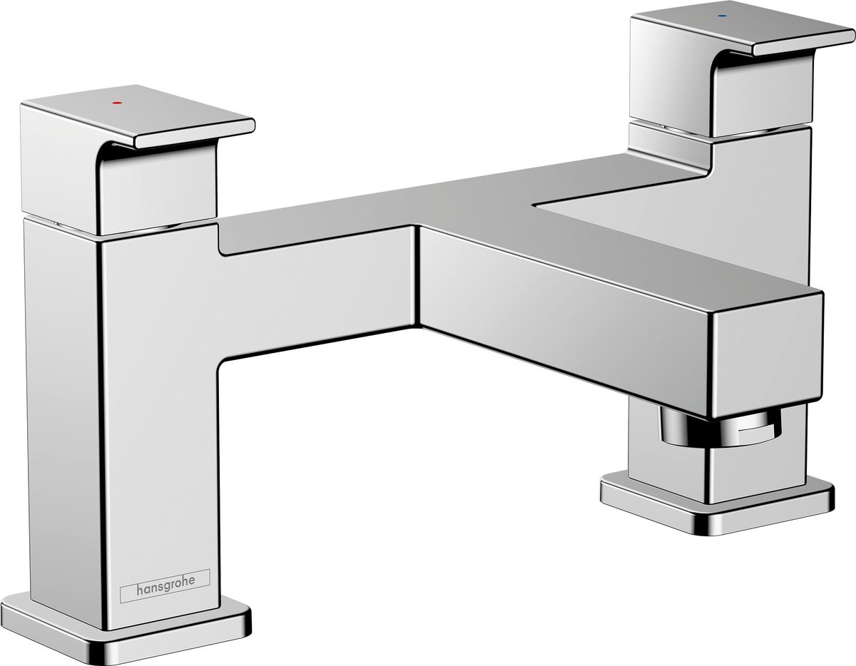 2-hole rim mounted bath mixer