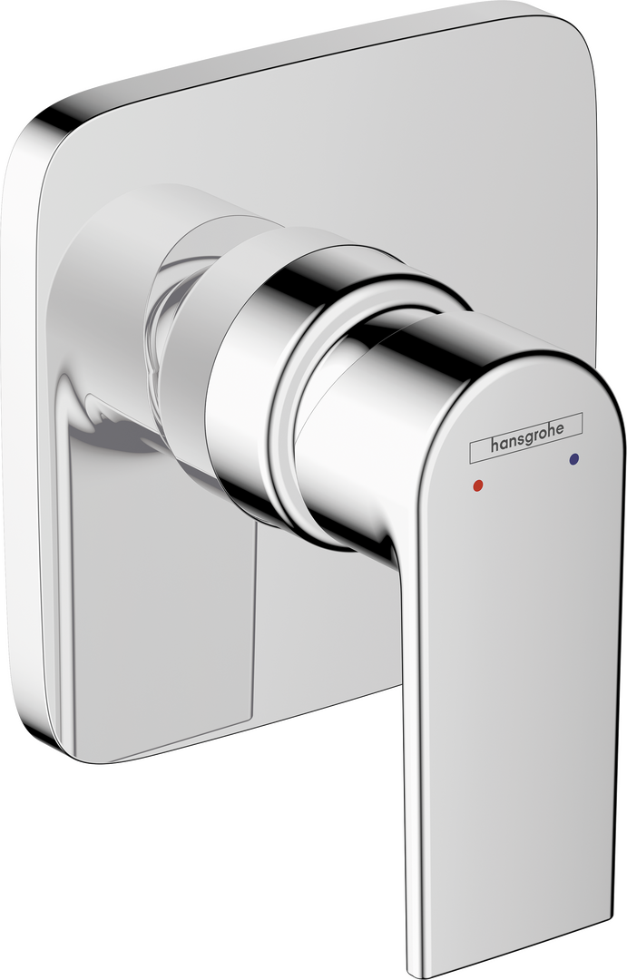 Single lever shower mixer for concealed installation