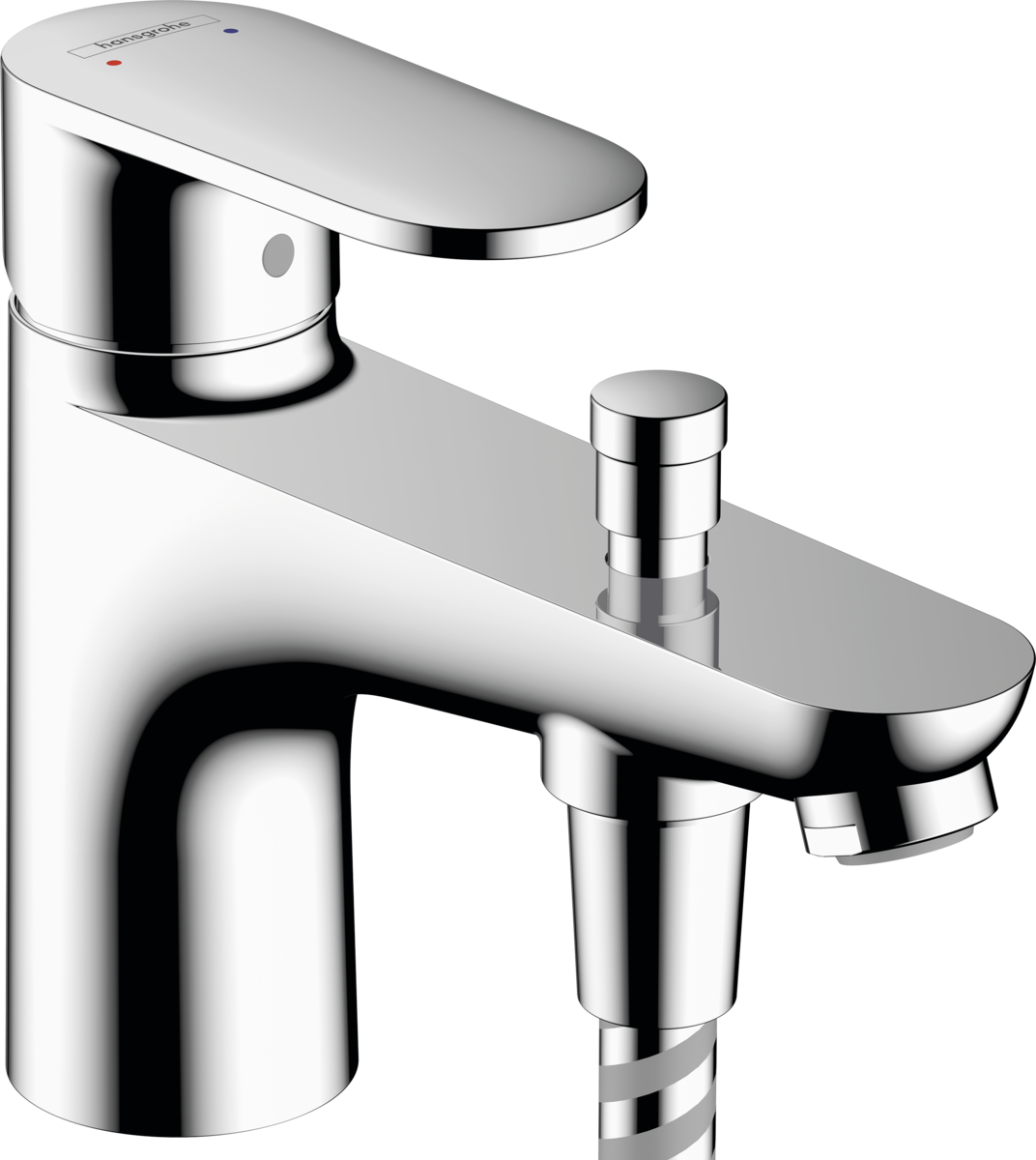 Vernis Blend Bath mixers: 2 functions, Chrome, Item No. 71466000