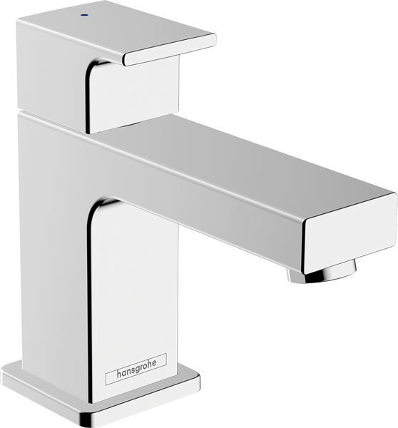 Pillar tap 70 with lever handle for cold water or pre-adjusted water without waste set Chrome