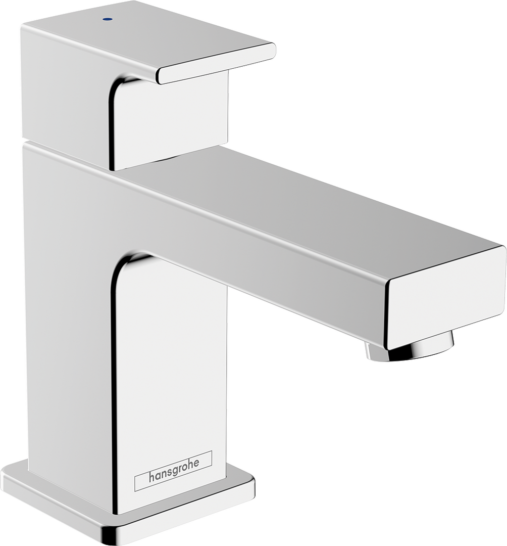 Pillar tap 70 with lever handle for cold water or pre-adjusted water without waste set