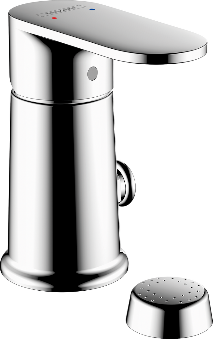 Bidetová súprava s kolmým prúdom