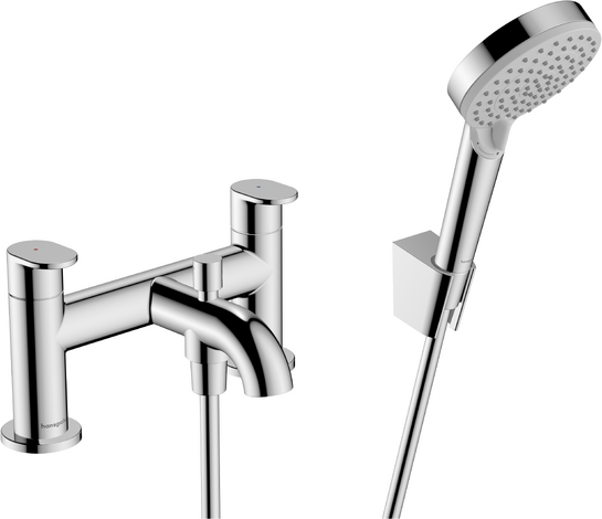 hansgrohe Vernis Shape Single lever bath and shower mixer Monotrou