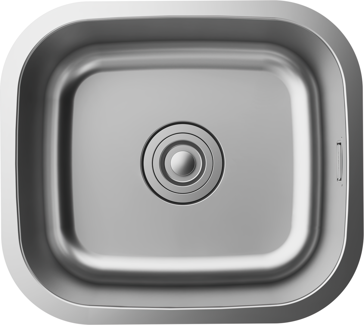 S439-U400 Under-mount sink 400 incl. manual drain kit