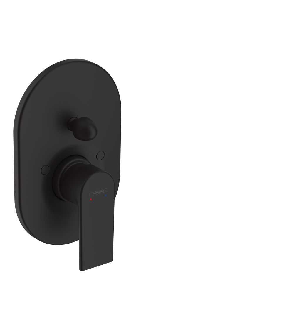 Single lever bath mixer for concealed installation