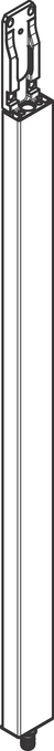Tube vertical 1382 mm