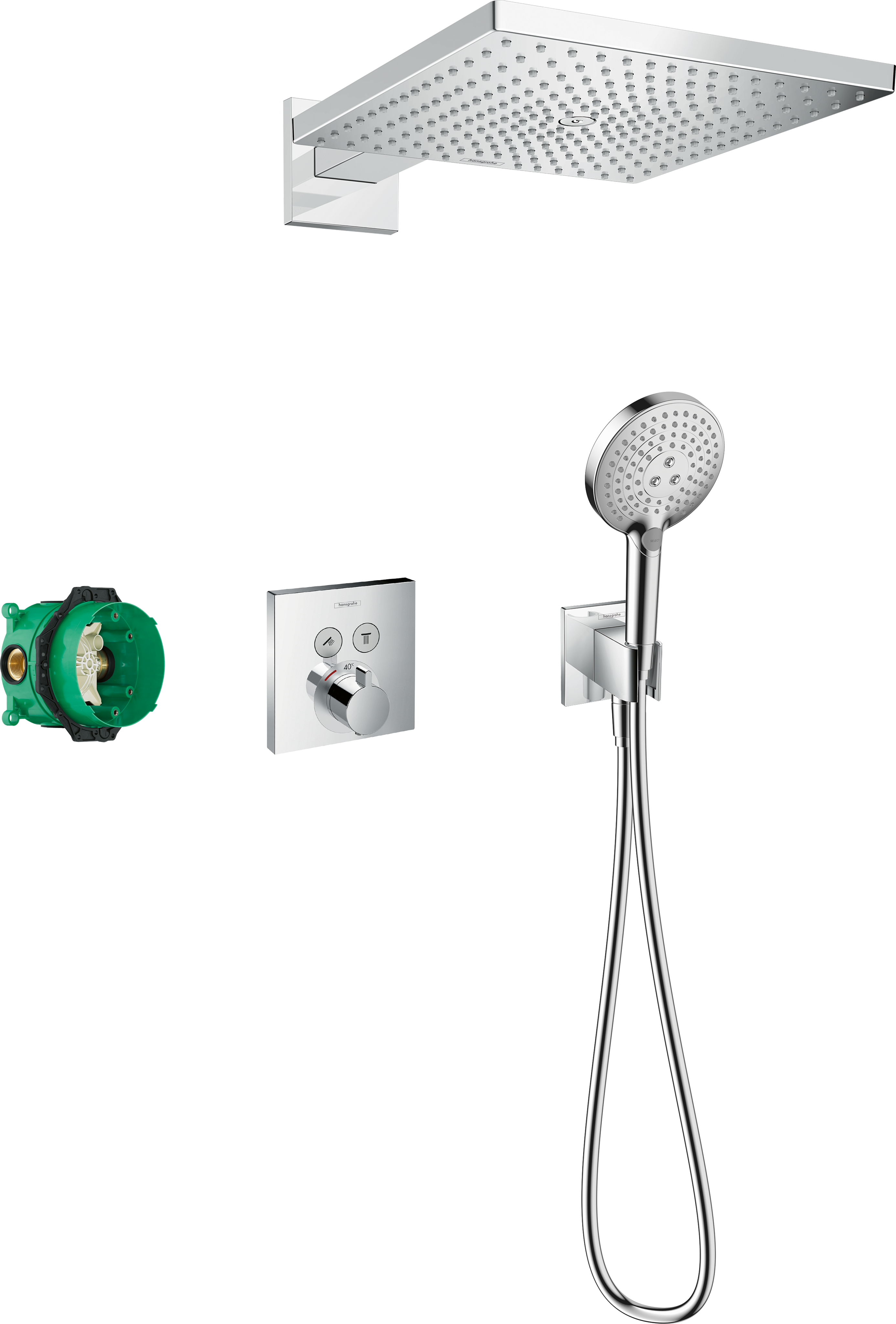 Hansgrohe Shower Combination Raindance E Shower System 300 1jet With   154  Hpr03189 Tif 