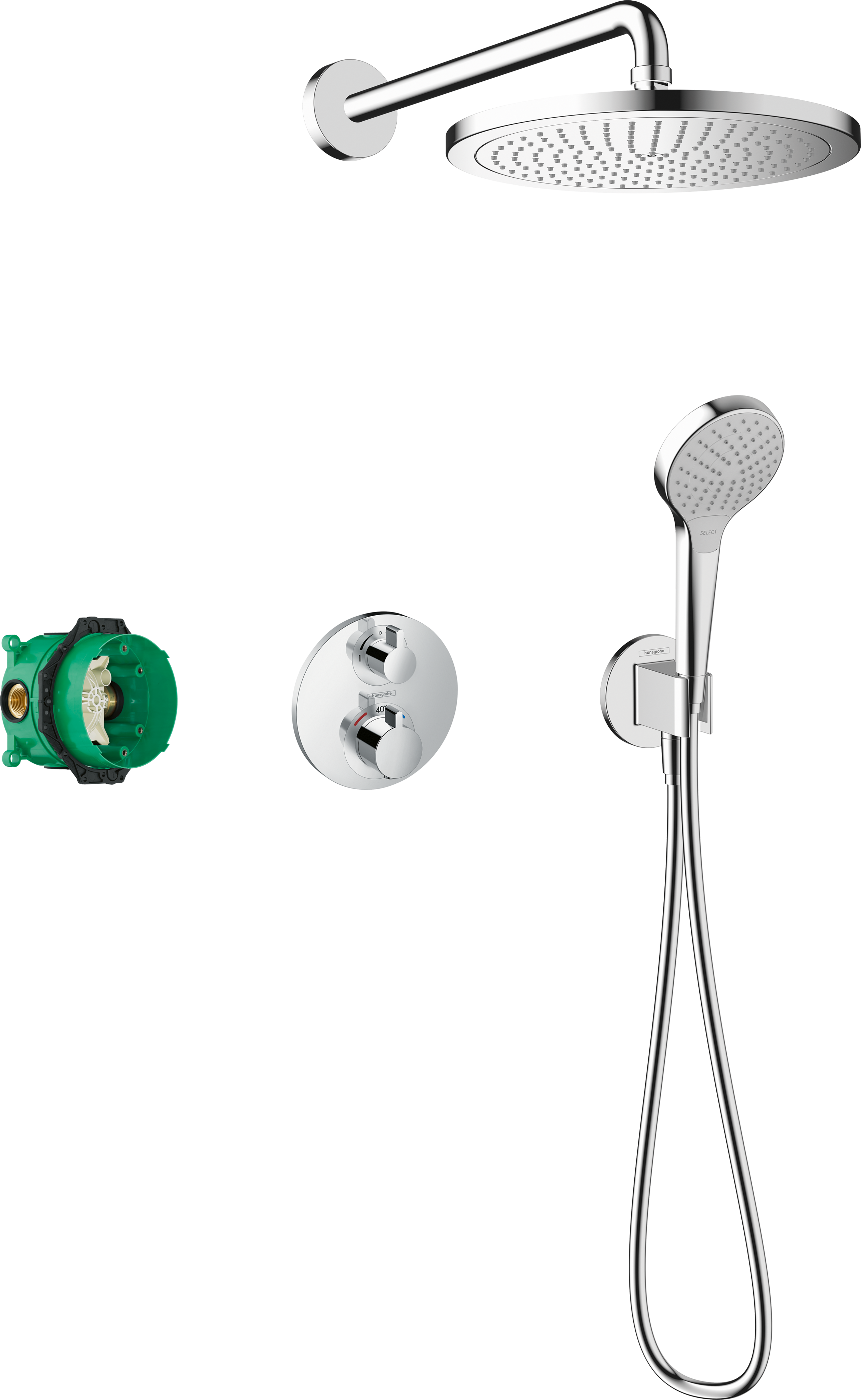 Hansgrohe Shower Combination Croma Shower System 280 1jet With