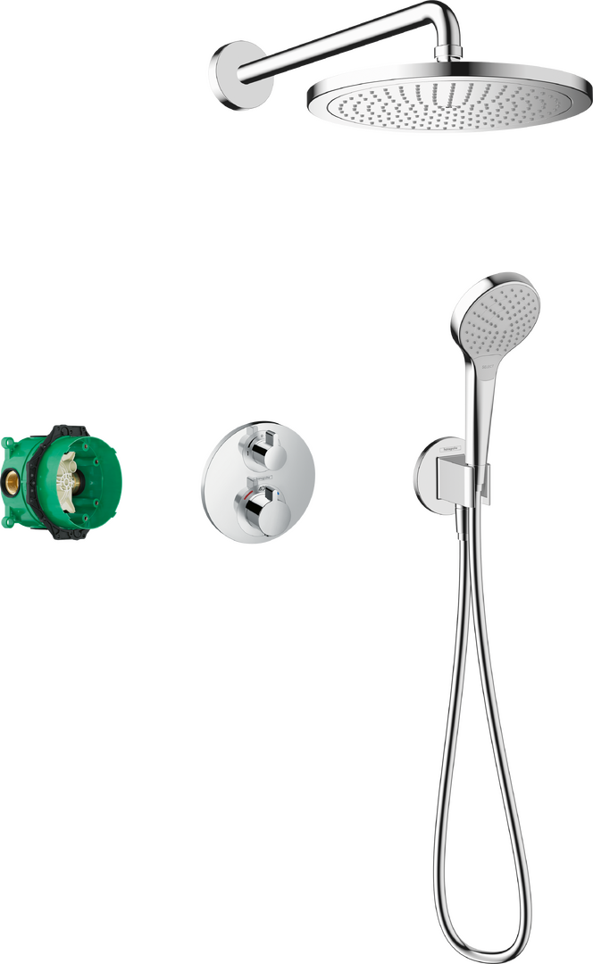 Design ShowerSet 280 1jet with thermostat Ecostat S