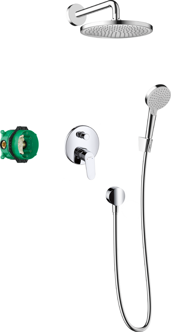 Sistema doccia 240 1jet con miscelatore monocomando
