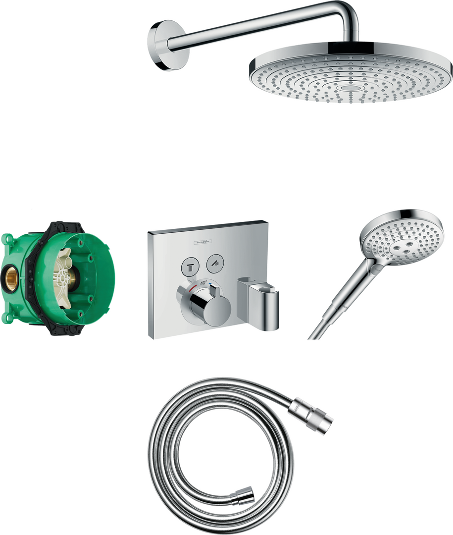 Shower system 300 2jet with shower arm