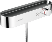 Shower thermostat 400 for exposed installation