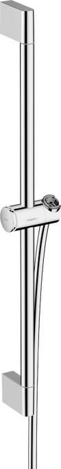 Barra de ducha Pulsify S 65 cm con control deslizante  y  flexo de ducha Isiflex  160 cm