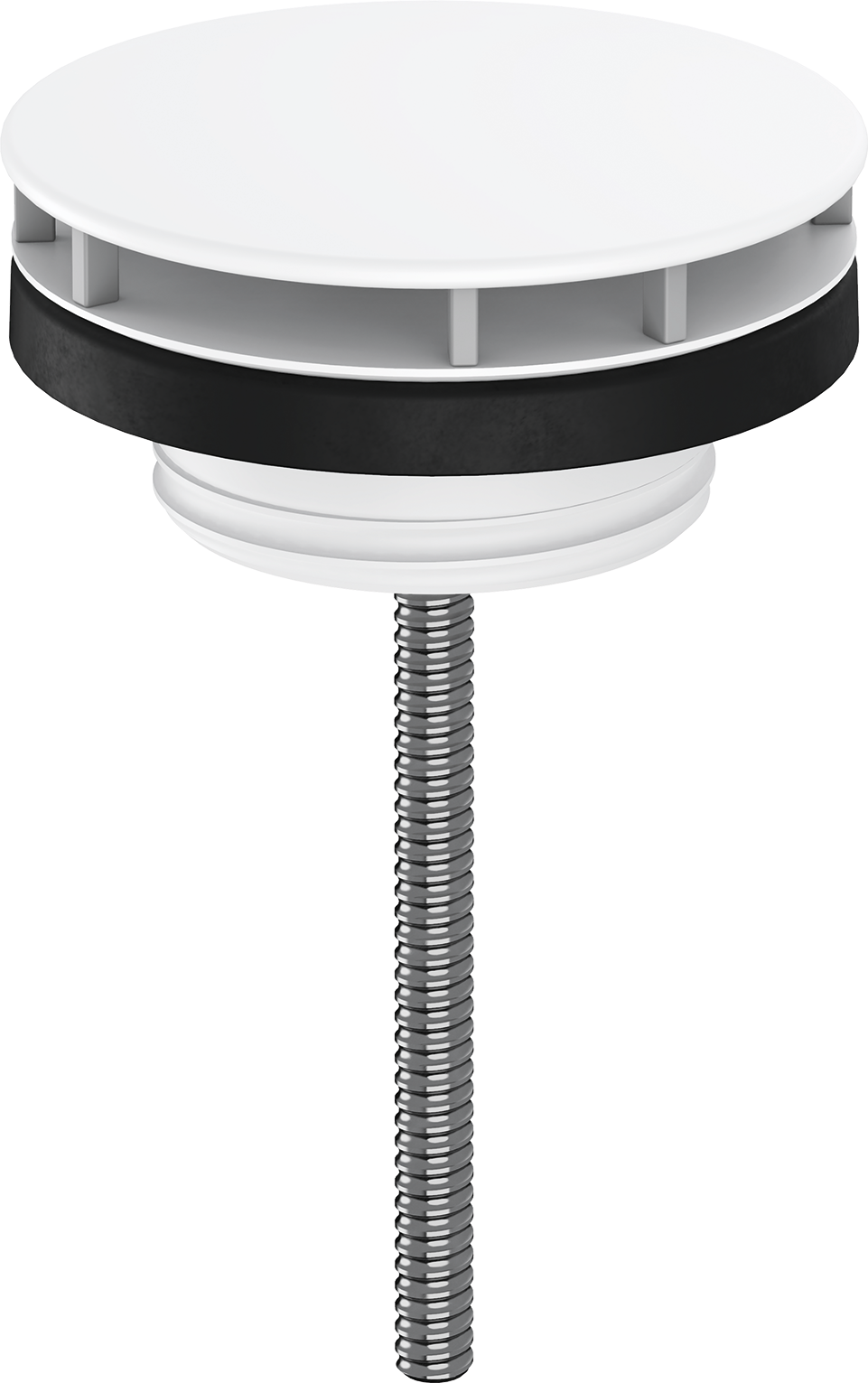 Waste set non-closing for wash basins
