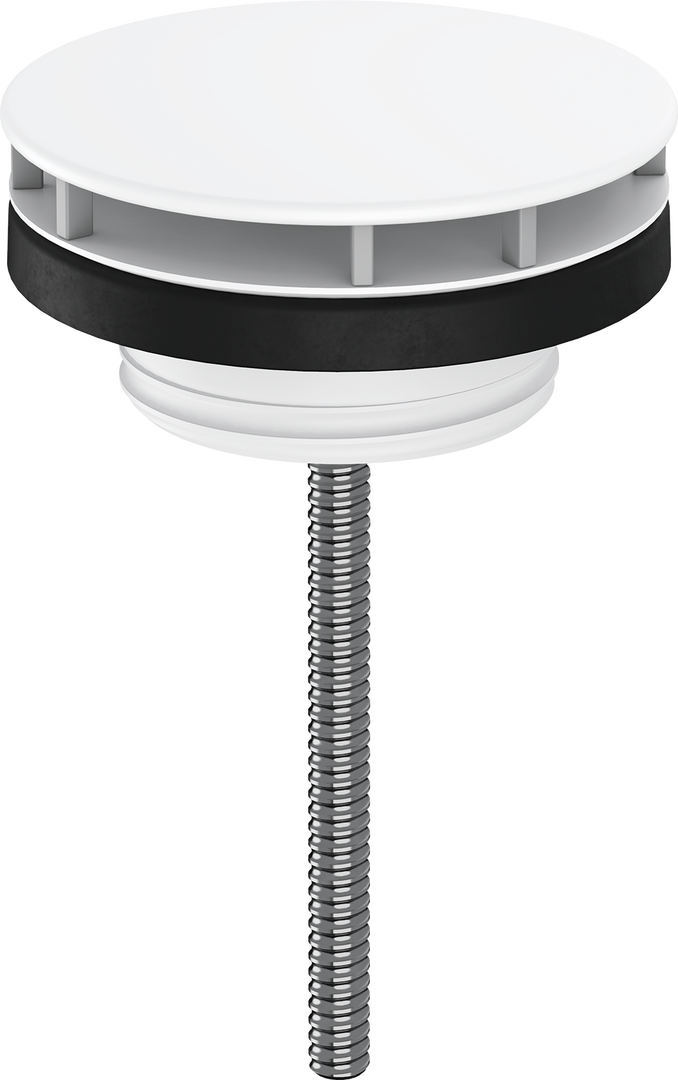 Waste set non-closing for wash basins