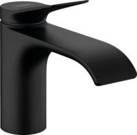 Eéngreepswastafelmengkraan 80 met lediging met trekstang