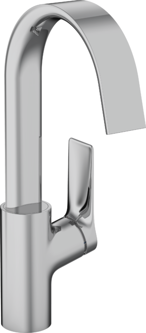 Single-Hole Faucet 210 with Swivel Spout and Pop-Up Drain