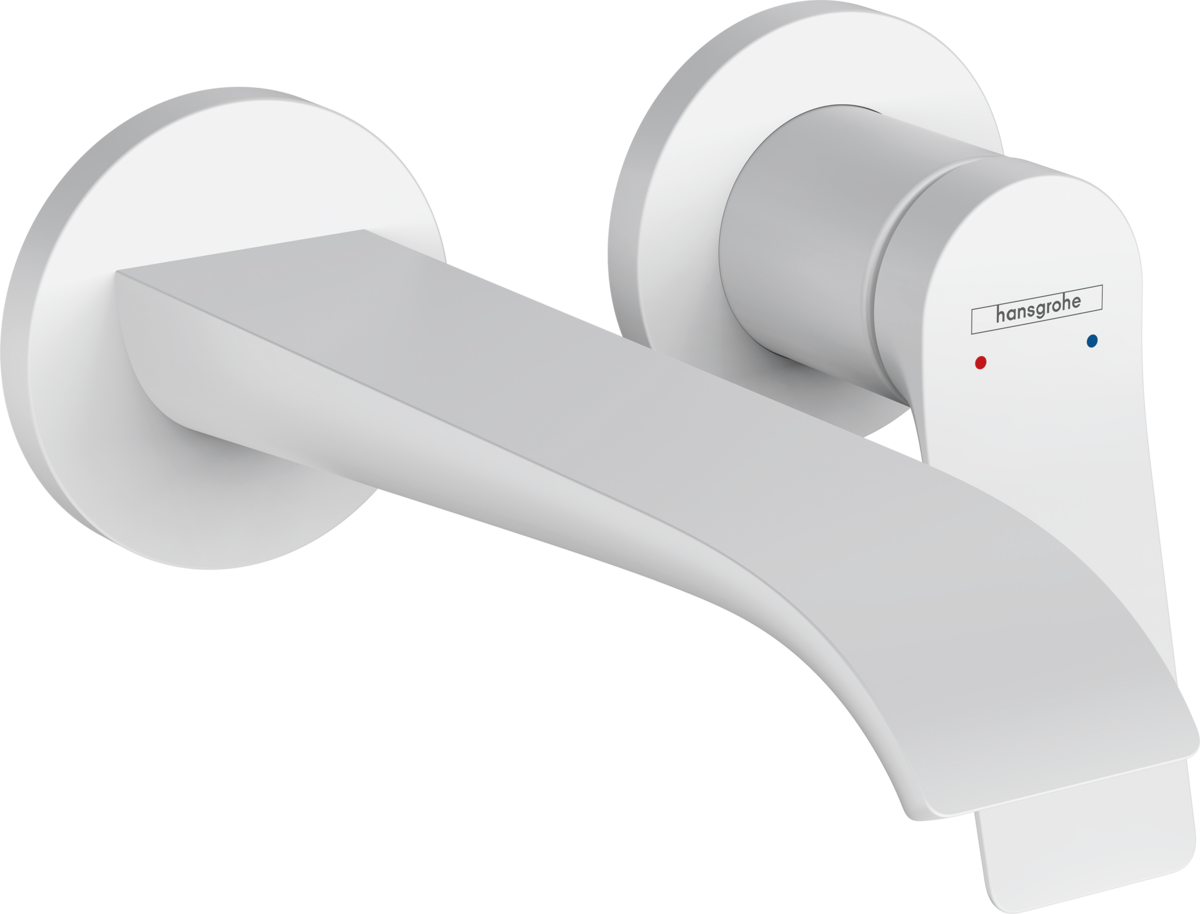 Single lever basin mixer for concealed installation wall-mounted with spout 19