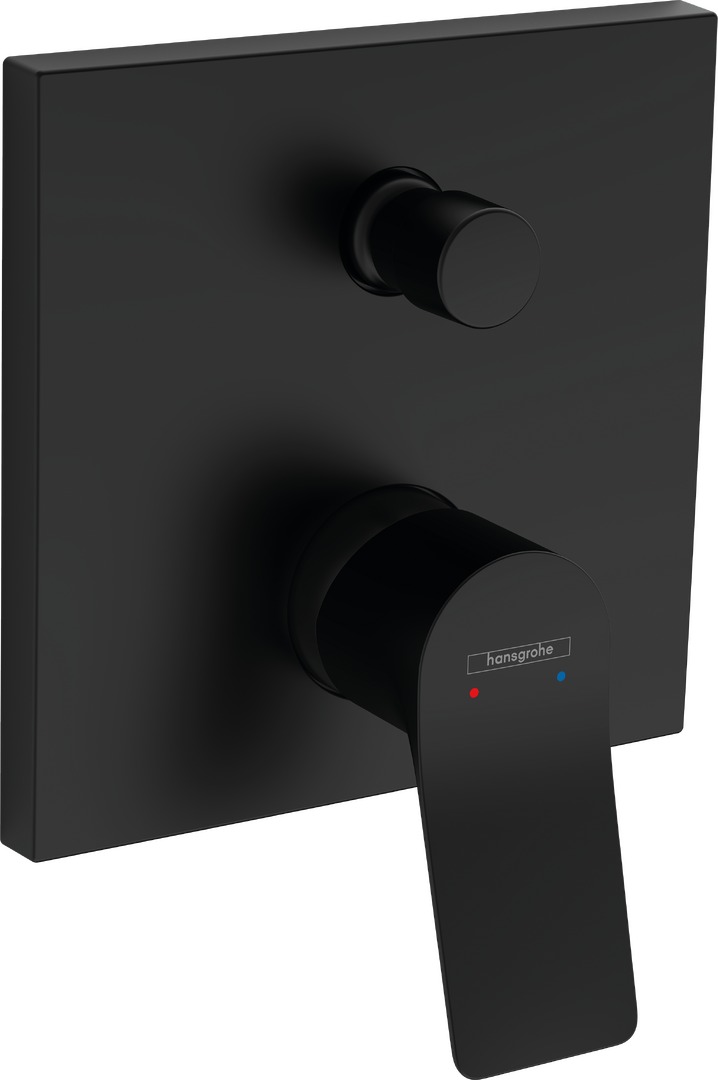 1-grepps badkarsblandare för inbyggnad