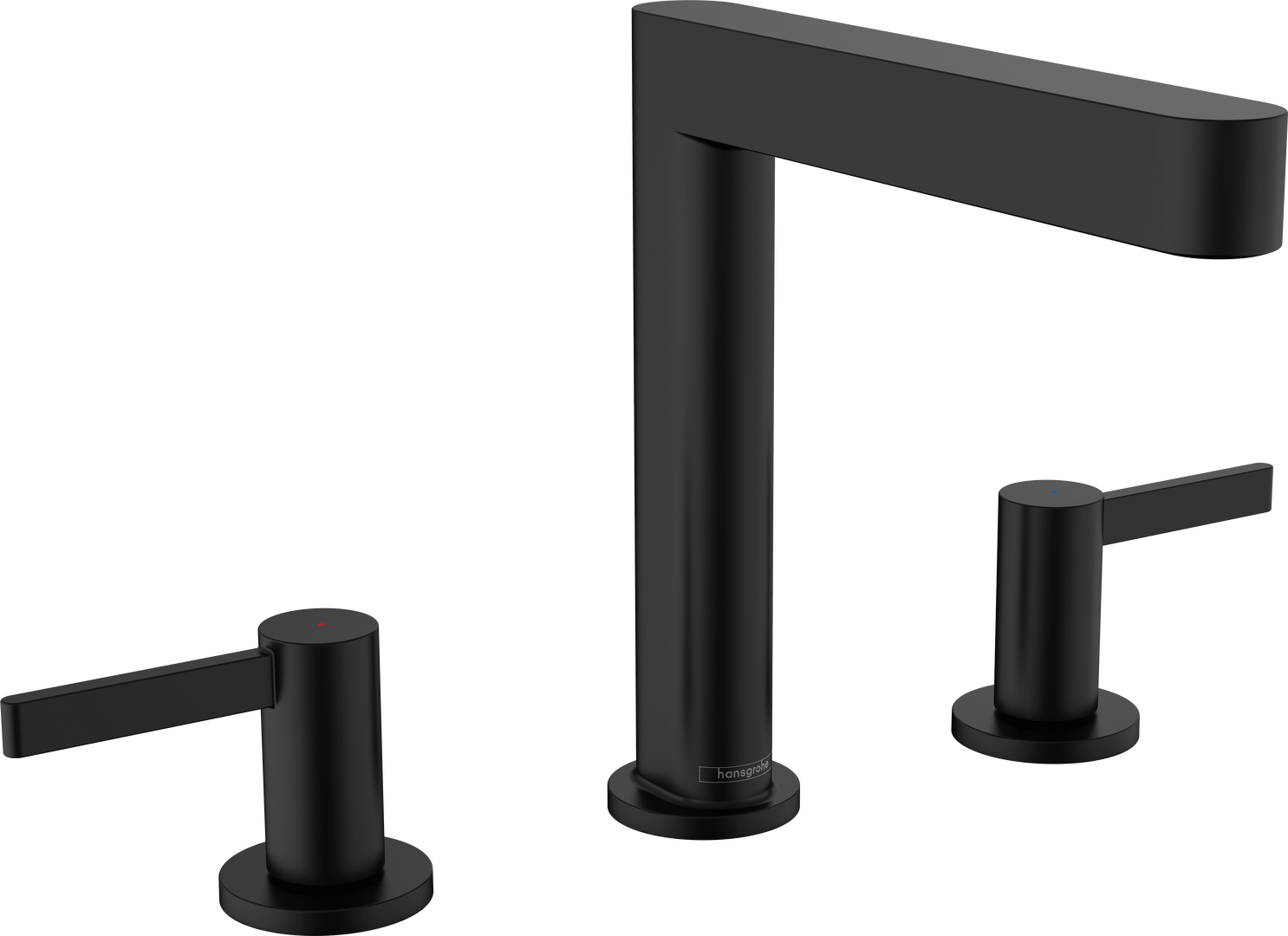 Miješalica za umivaonik s 3 otvora 160 s Push-Open odvodnim setom