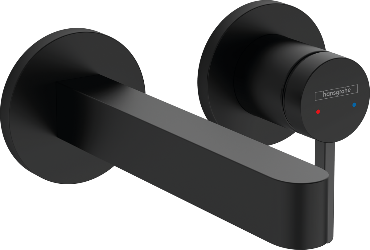 Single lever basin mixer for concealed installation wall-mounted with spout 16