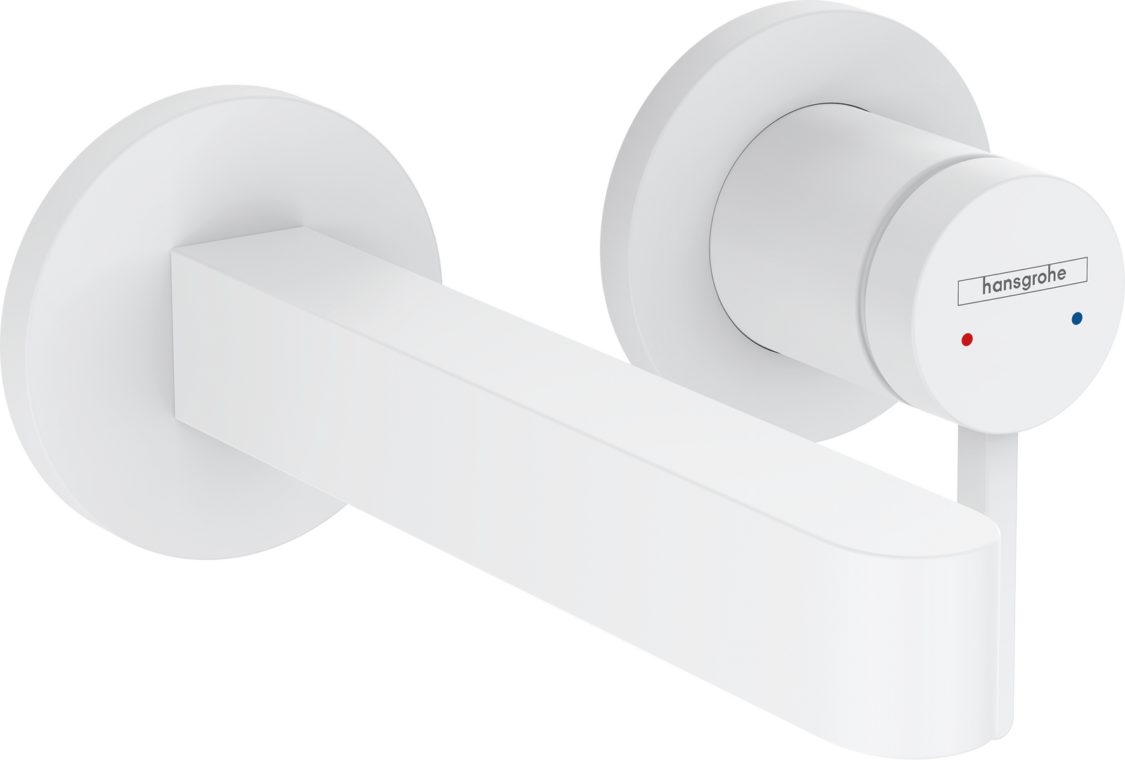 Einhebel-Waschtischmischer Unterputz für Wandmontage mit Auslauf 16