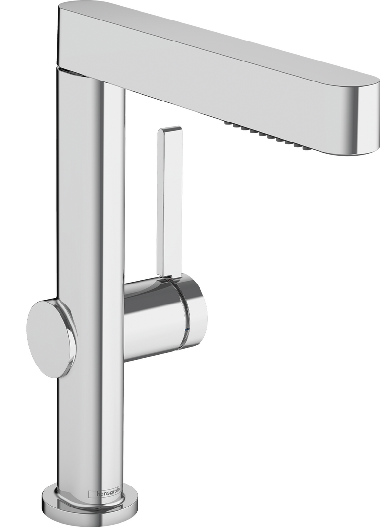 Single lever basin mixer 230 with pull-out spray