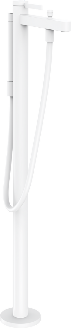 1-grepps badkarsblandare för golvmontering