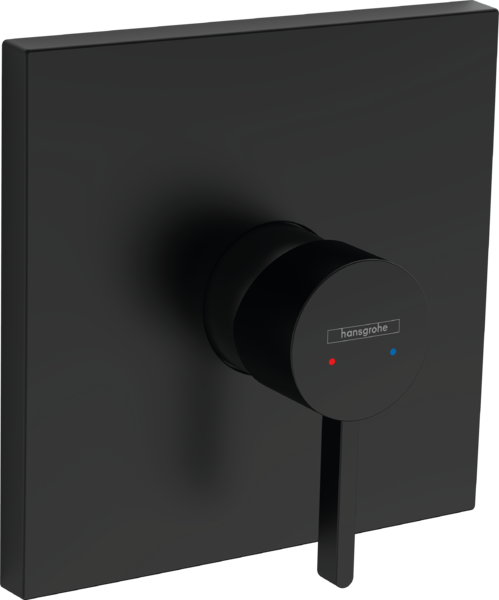 Finoris Brausearmaturen: 1 Verbraucher, Mattschwarz, Art.-Nr. 76615670