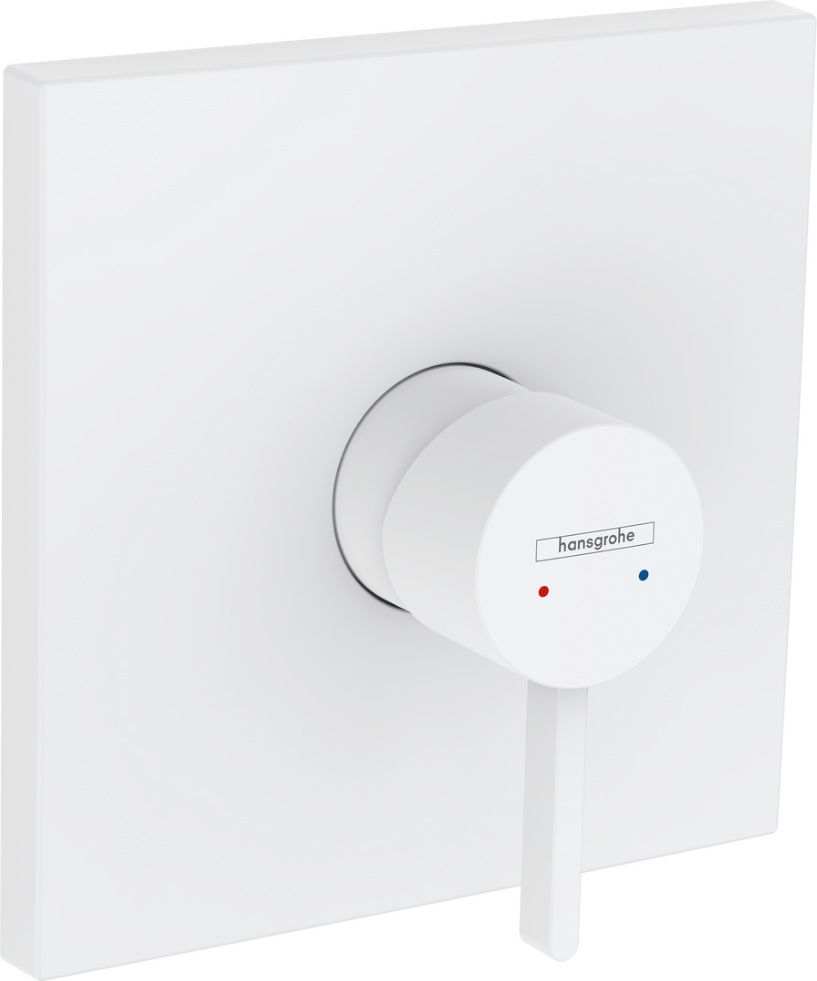 Single lever shower mixer for concealed installation