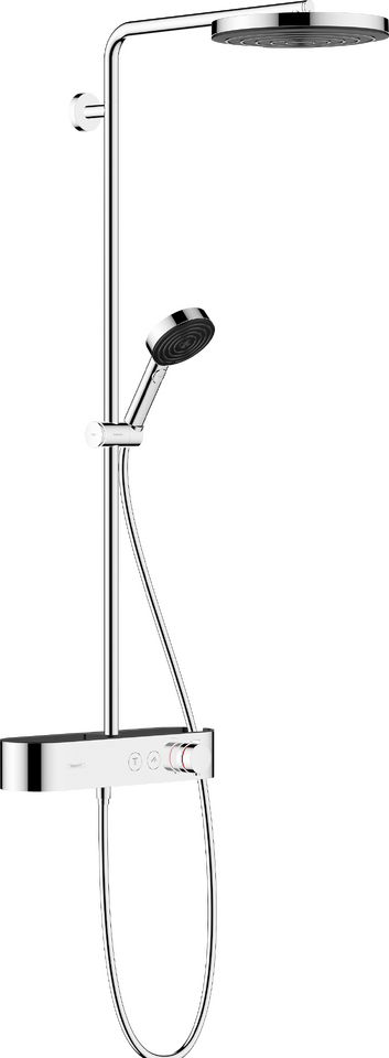 Showerpipe 260 1jet EcoSmart mit ShowerTablet Select 400