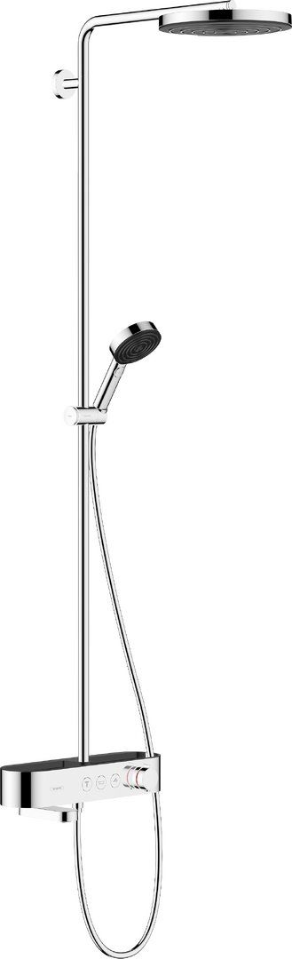 Showerpipe 260 1jet with bath thermostat ShowerTablet 400