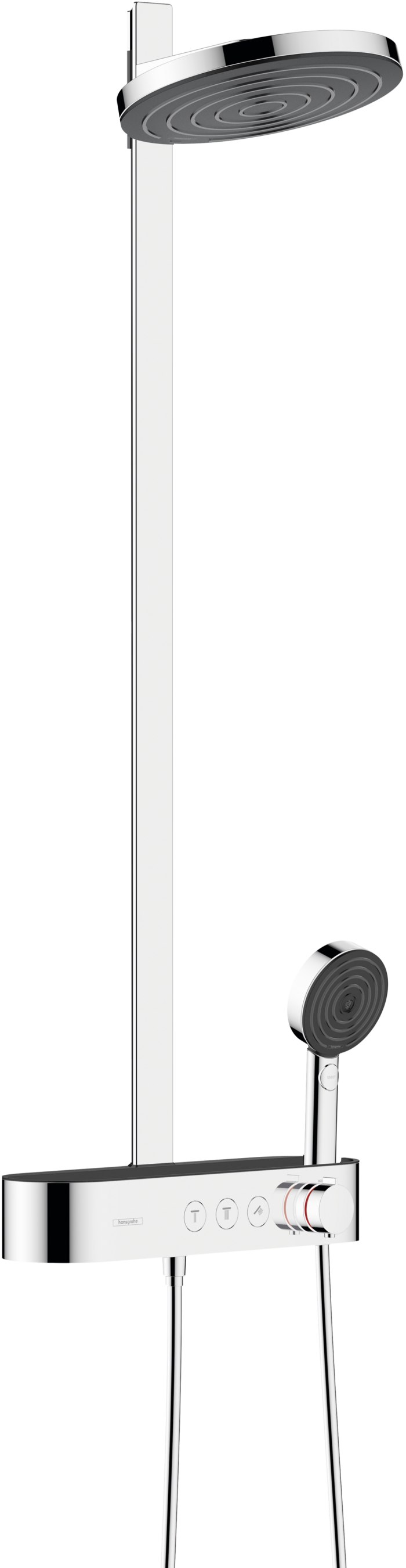 hansgrohe Shower pipes: Pulsify S, 2 spray modes, Item No. 24240000